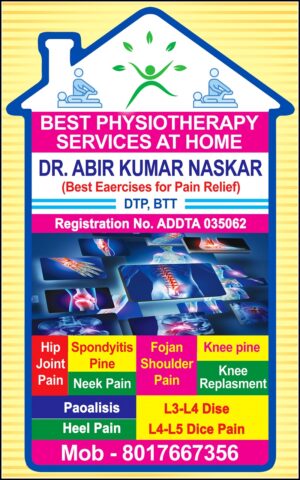 Physiotherapy Doctor Clinic Shop Banner Design PSD 2.5x4 ft_0153 - PMC
