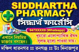 Medical Medicine Pahrmacy Shop Banner Design PSD 3x2 ft_0107 - PMC