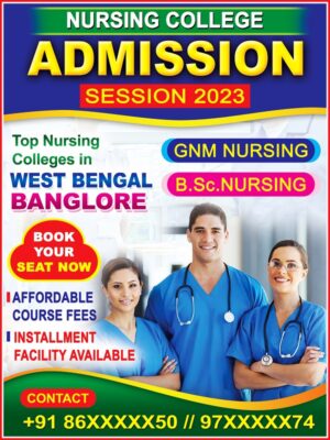 GNM Nursing School Admission Banner Design PSD 3x4 ft_0374 - PMC