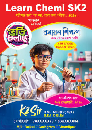 School Coatching Center Tution Bidyalaya Vorti Cholche Admission Front Page Poster Banner Design PSD A4_2413 - PMC