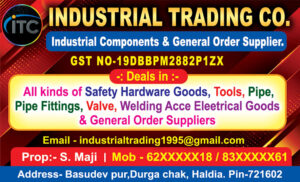 Builders Cement TMT Bars Shop Visiting Card Dsign PSD 89x54 mm_1678 - PMC